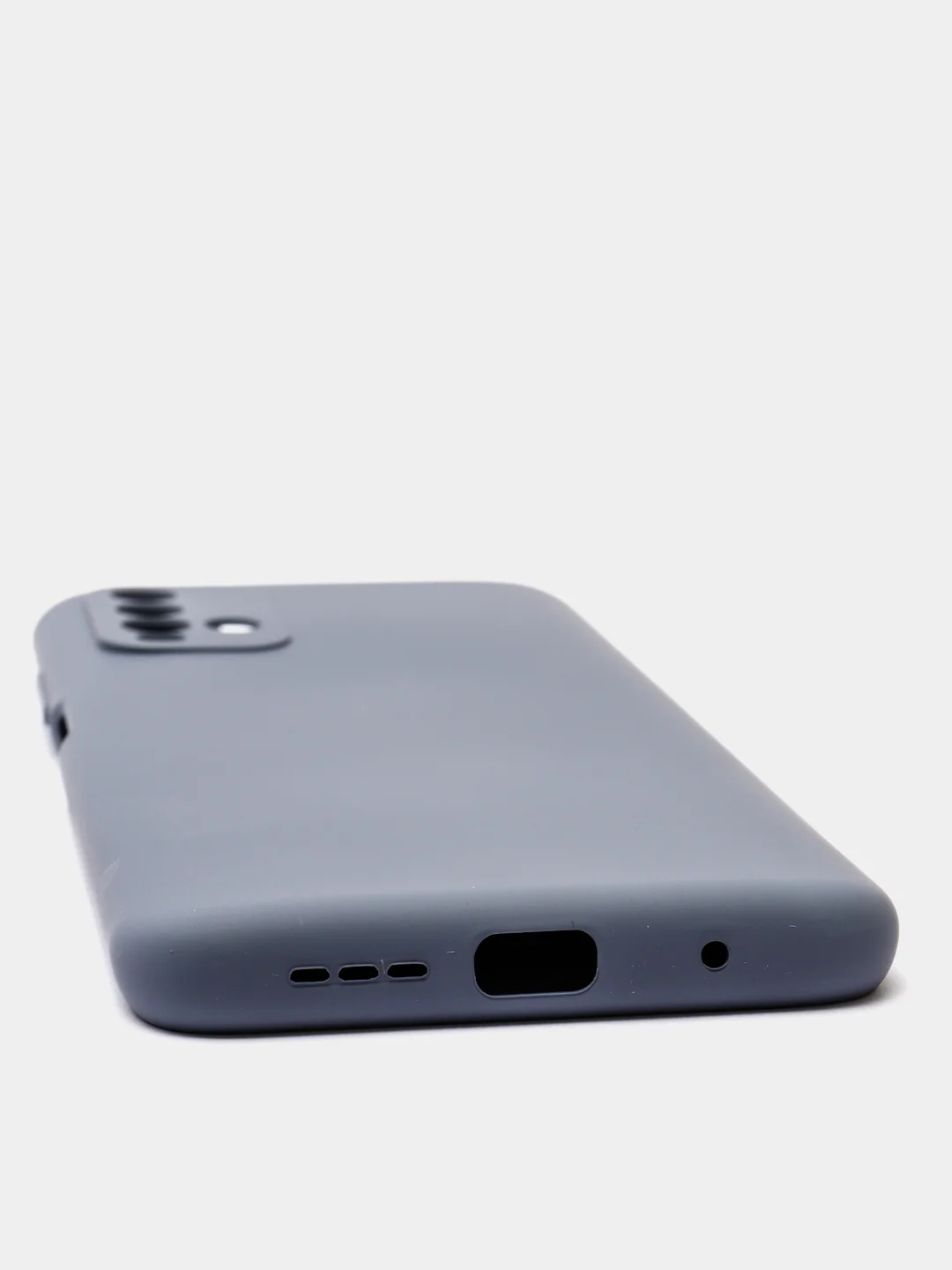 Серый чехол Xiaomi Redmi 9T силиконовый