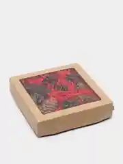 Алый подарочная коробка, бумажный наполнитель