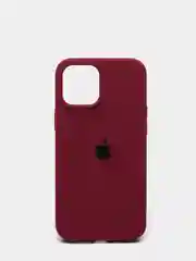 Фиолетовый чехол для iPhone 12 Pro Max, силиконовый, c логотипом