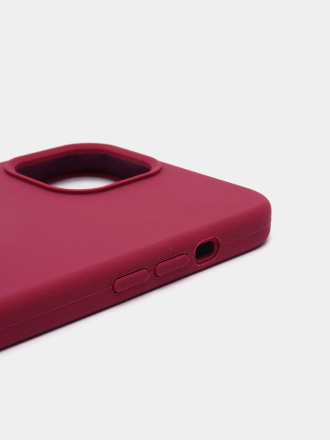 Фиолетовый чехол для iPhone 12 Pro Max, силиконовый, c логотипом