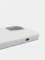 Бежевый чехол для iPhone 12 Pro Max, силиконовый, c логотипом