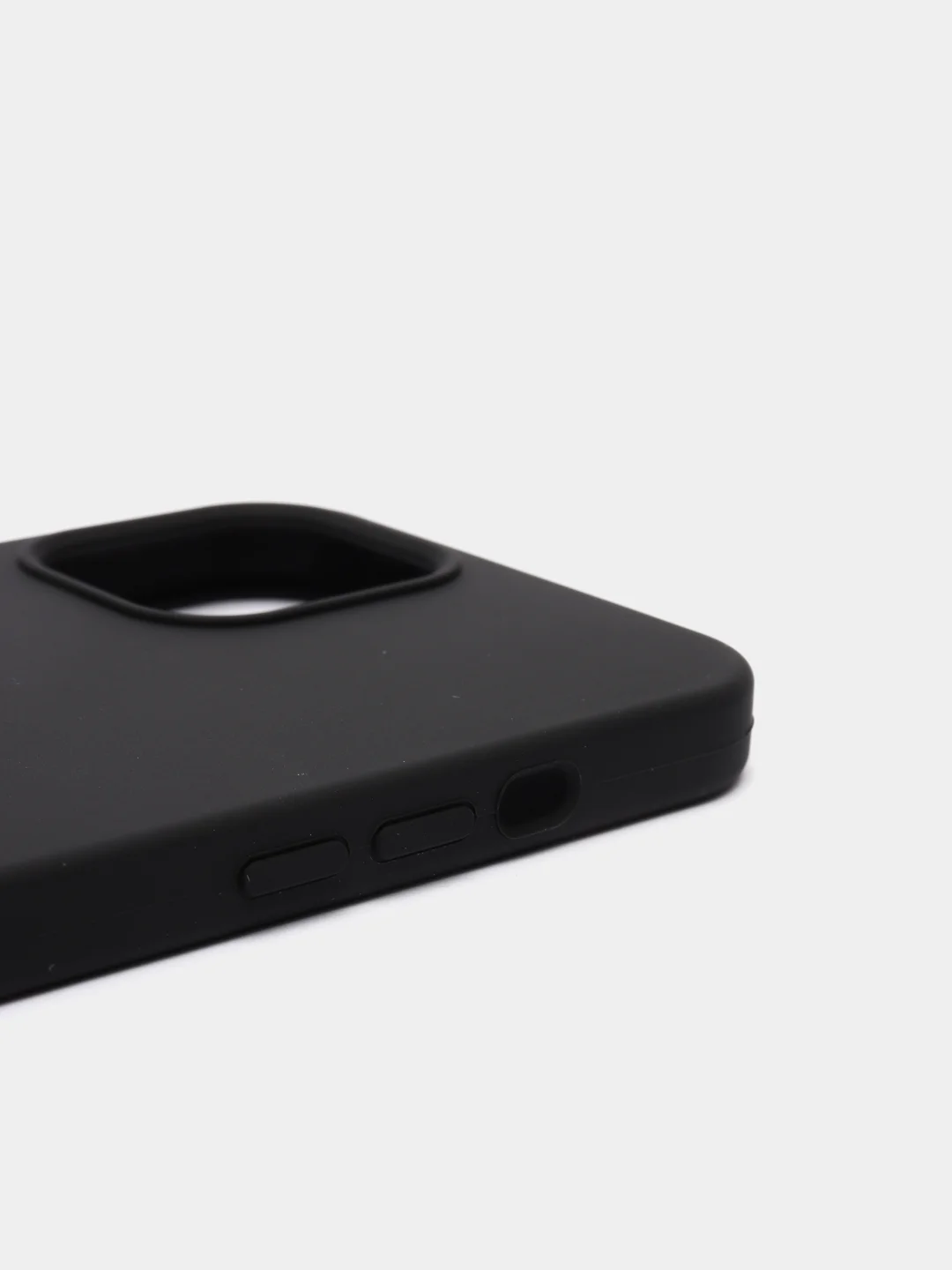 Черный чехол для iPhone 12 Pro Max, силиконовый, c логотипом