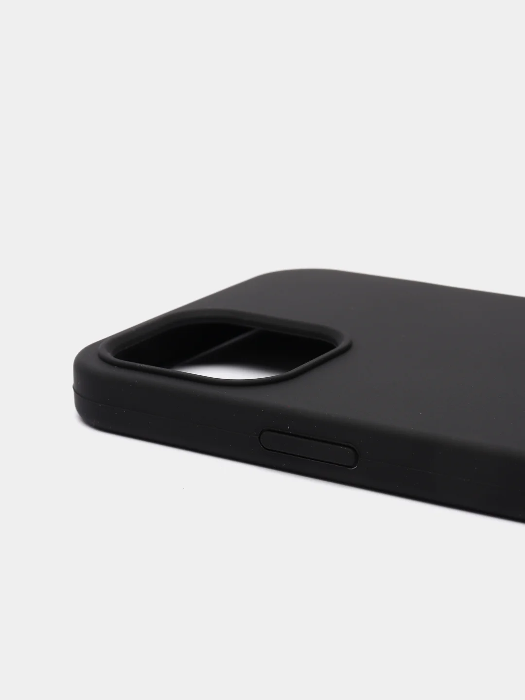 Черный чехол для iPhone 12 Pro Max, силиконовый, c логотипом