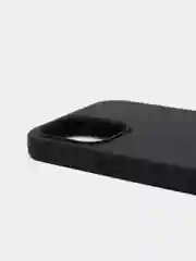 Черный чехол для iPhone 12 Pro Max, силиконовый, c логотипом
