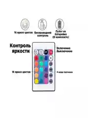 Светодиодная лента RGB с пультом