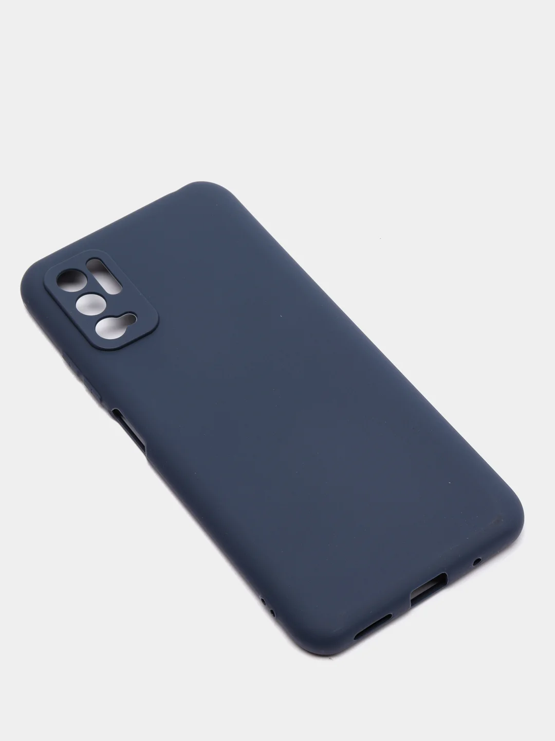 Темно-синий чехол Xiaomi Poco M3 Pro / Redmi Note 10T, Сяоми Поко М3 Про / Редми Нот 10Т, силиконовый