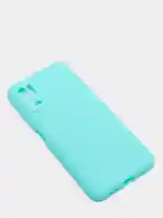 Бирюзовый чехол Xiaomi Poco M3 Pro / Redmi Note 10T, Сяоми Поко М3 Про / Редми Нот 10Т, силиконовый