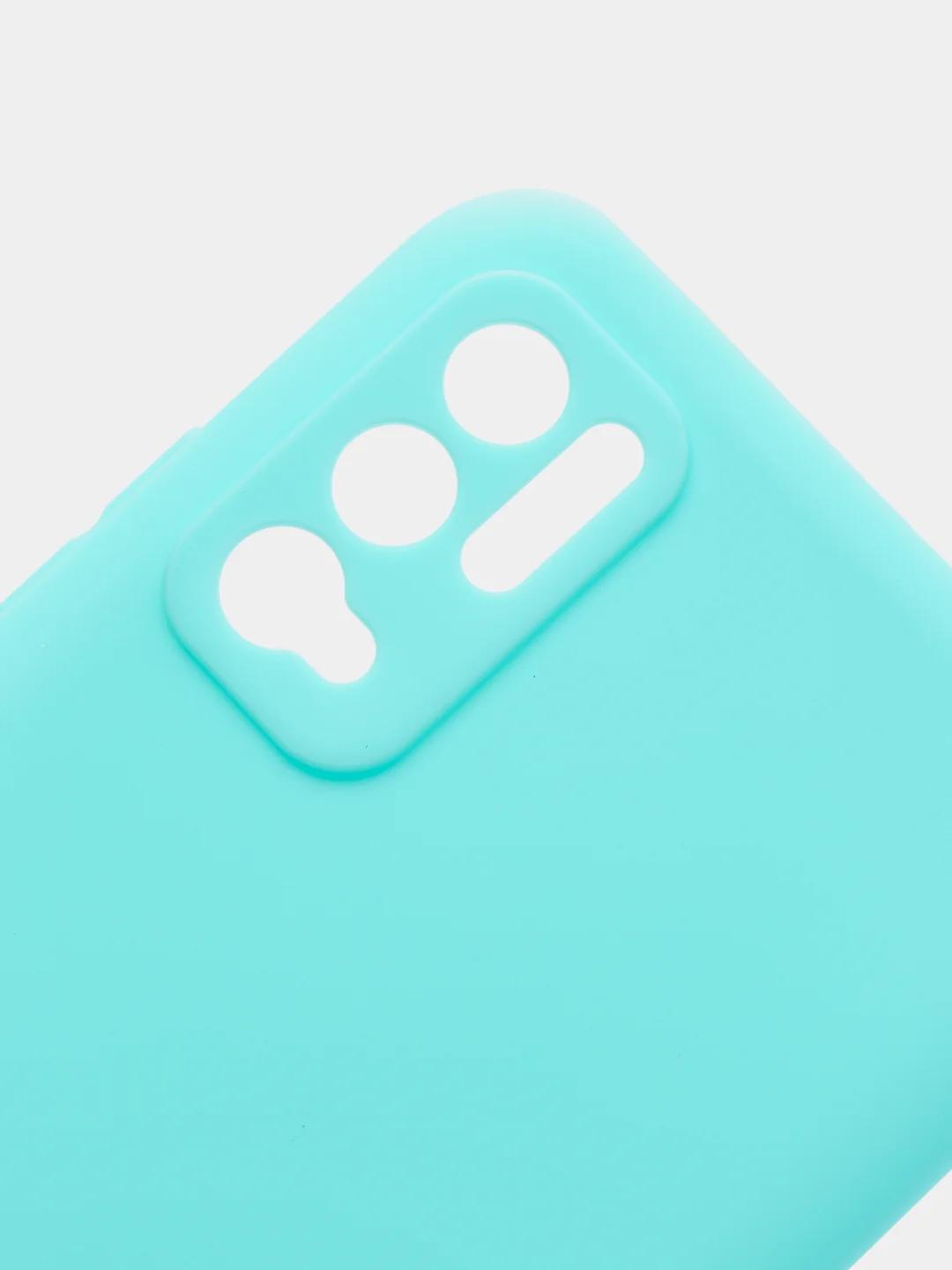 Бирюзовый чехол Xiaomi Poco M3 Pro / Redmi Note 10T, Сяоми Поко М3 Про / Редми Нот 10Т, силиконовый