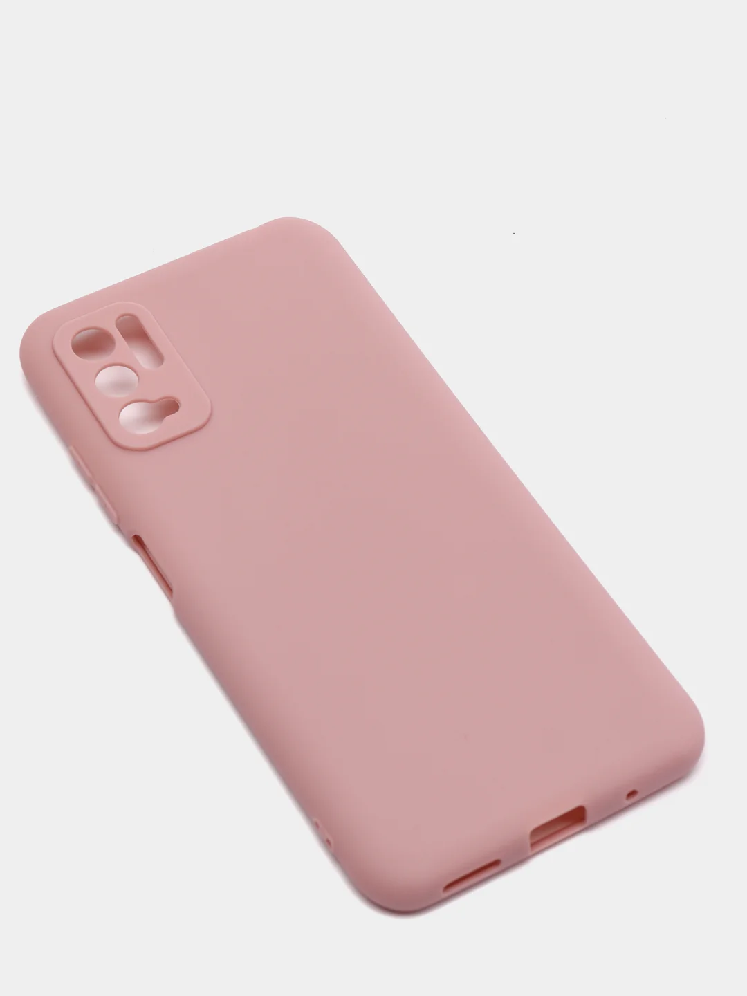 Коралловый меланж чехол Xiaomi Poco M3 Pro / Redmi Note 10T, Сяоми Поко М3 Про / Редми Нот 10Т, силиконовый