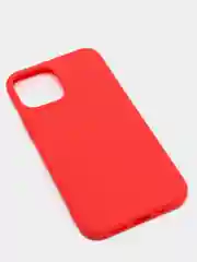 Красный чехол силиконовый на iPhone 5, 5s, 6, 6s, 7, 8, SE 2020, X, XR, XS Max, 12 14 Pro, 13 mini