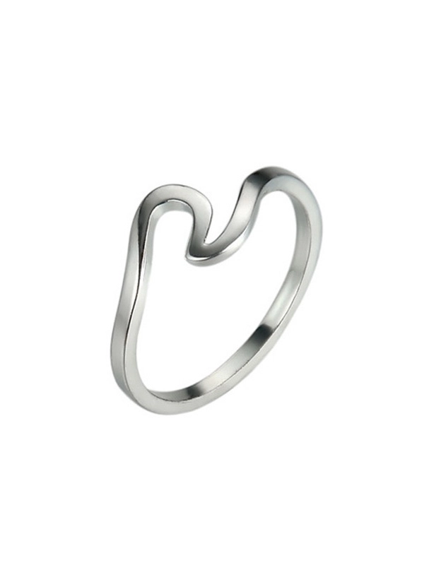 Кольцо Amore store "Волна", унисекс