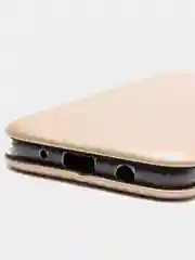 Золотой чехол книжка на Samsung Galaxy J7 2017 (J730), Самсунг Галакси Джи7 2017 (Джи730)