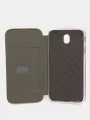 Золотой чехол книжка на Samsung Galaxy J7 2017 (J730), Самсунг Галакси Джи7 2017 (Джи730)