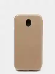 Золотой чехол книжка на Samsung Galaxy J5 2017 (J530), Самсунг Галакси Джи 5 2017 (Джи 530)