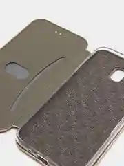 Золотой чехол книжка на Samsung Galaxy J5 2017 (J530), Самсунг Галакси Джи 5 2017 (Джи 530)