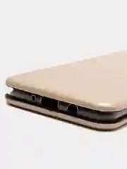 Золотой чехол книжка на Samsung Galaxy J5 2016 (J510), Самсунг Галакси Джи 5 2016 (Джи 510)