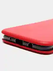 Красный чехол книжка на Samsung Galaxy J7 2017 (J730), Самсунг Галакси Джи7 2017 (Джи730)