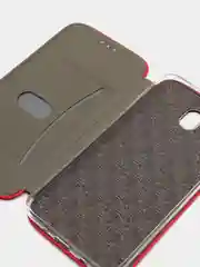 Красный чехол книжка на Samsung Galaxy J7 2017 (J730), Самсунг Галакси Джи7 2017 (Джи730)