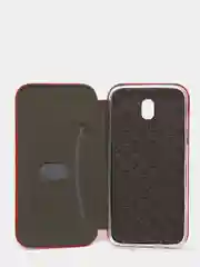 Красный чехол книжка на Samsung Galaxy J5 2017 (J530), Самсунг Галакси Джи 5 2017 (Джи 530)