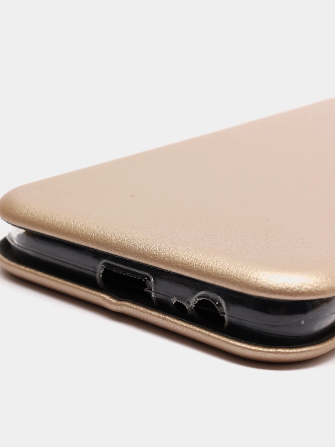 Золотой чехол книжка Samsung Galaxy J6 (2018), Самсунг Галакси Джи6 (2018)