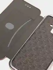 Золотой чехол книжка Samsung Galaxy J6 (2018), Самсунг Галакси Джи6 (2018)
