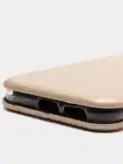 Золотой чехол-книжка на Samsung Galaxy A5 2017 (A520), Самсунг Галакси А5 2017 (А520)