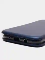 Синий чехол книжка на Samsung Galaxy J7 2017 (J730), Самсунг Галакси Джи7 2017 (Джи730)