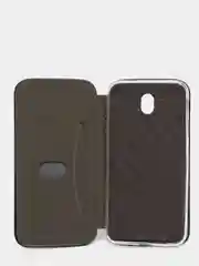 Синий чехол книжка на Samsung Galaxy J7 2017 (J730), Самсунг Галакси Джи7 2017 (Джи730)