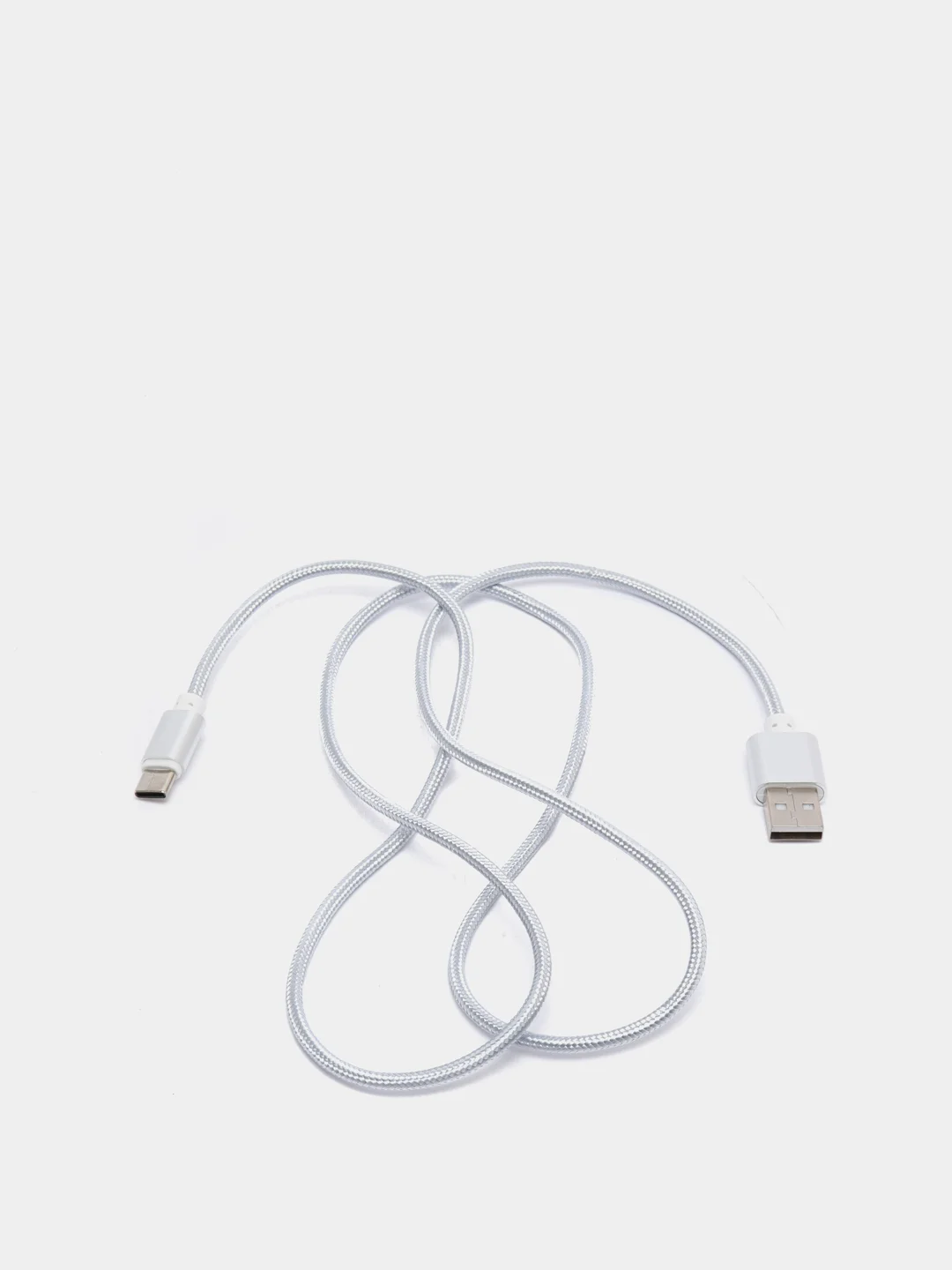 Кабель Energy ET-01 USB/Type-C, цвет - серебро 006372