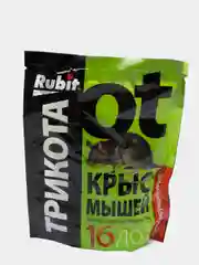 Приманка, отрава от мышей, крыс, грызунов, тесто-сырные брикеты Три Кота, 150 гр