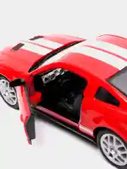 Желтый металлическая машинка 2007 Shelby GT500 KT5310D