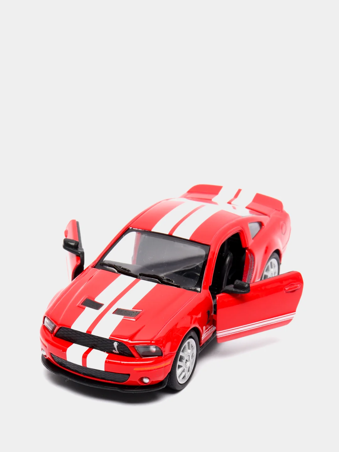 Желтый металлическая машинка 2007 Shelby GT500 KT5310D