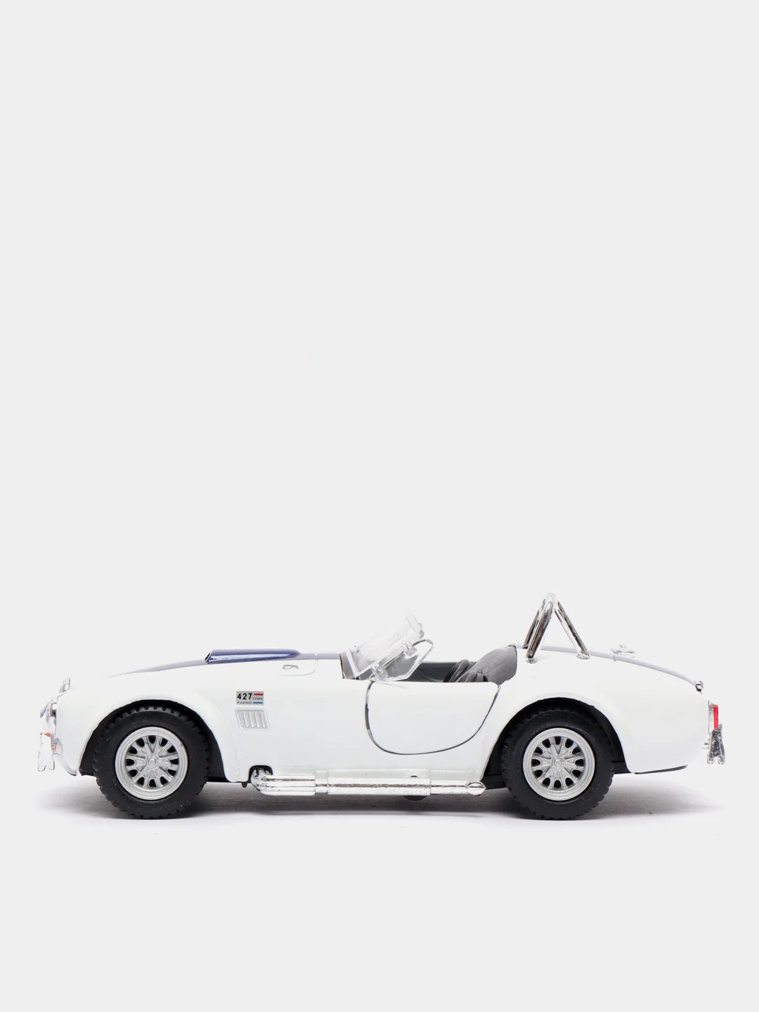 Белый металлическая машинка 1965 Shelby Cobra 427 S/C KT5322D