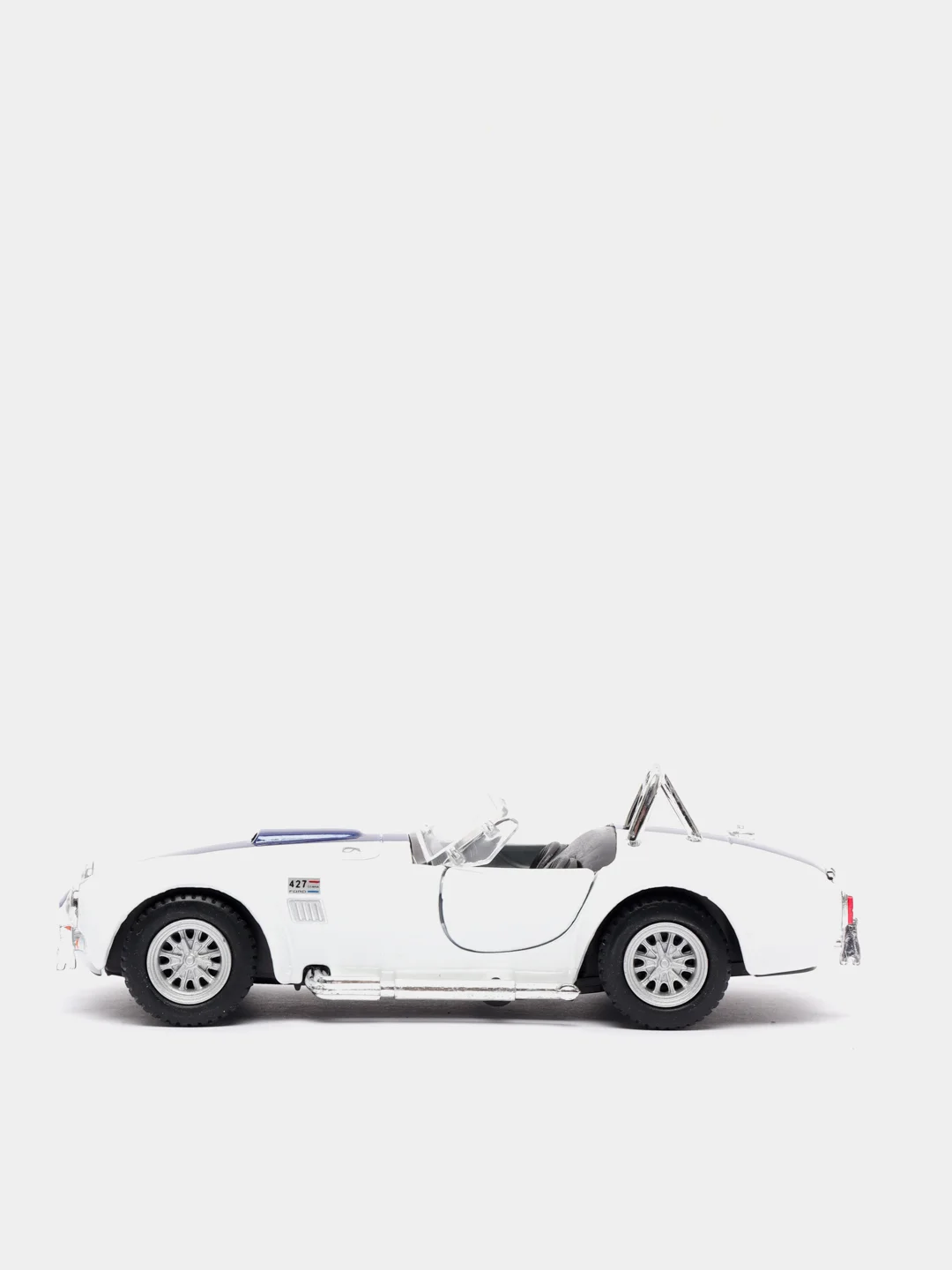 Белый металлическая машинка 1965 Shelby Cobra 427 S/C KT5322D