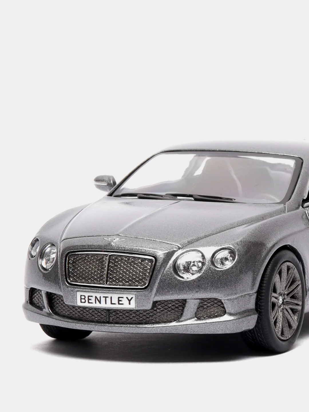 Серый металлическая машинка 1:38 Bentley Continental GT Speed 2012 KT5369D