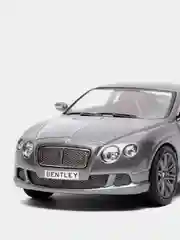 Серый металлическая машинка 1:38 Bentley Continental GT Speed 2012 KT5369D