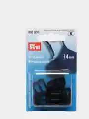 Дополнительные детали для бюстгальтера Prym, пластик, 14 мм, черные, сортимент