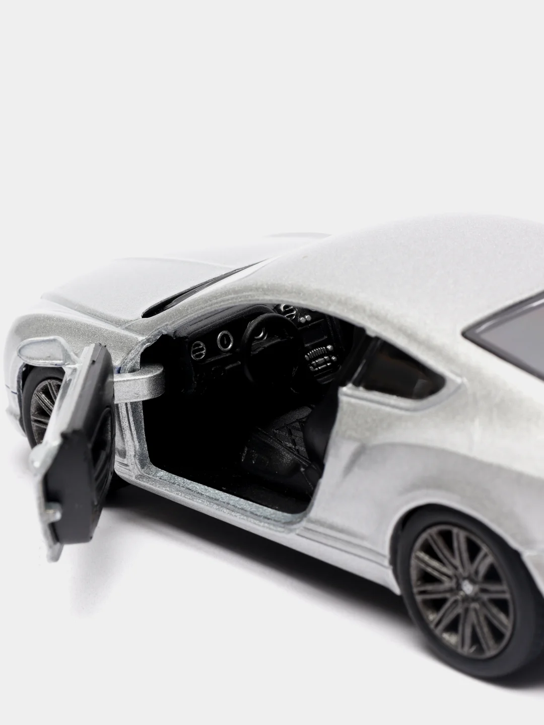 Серебряный металлическая машинка 1:38 Bentley Continental GT Speed 2012 KT5369D