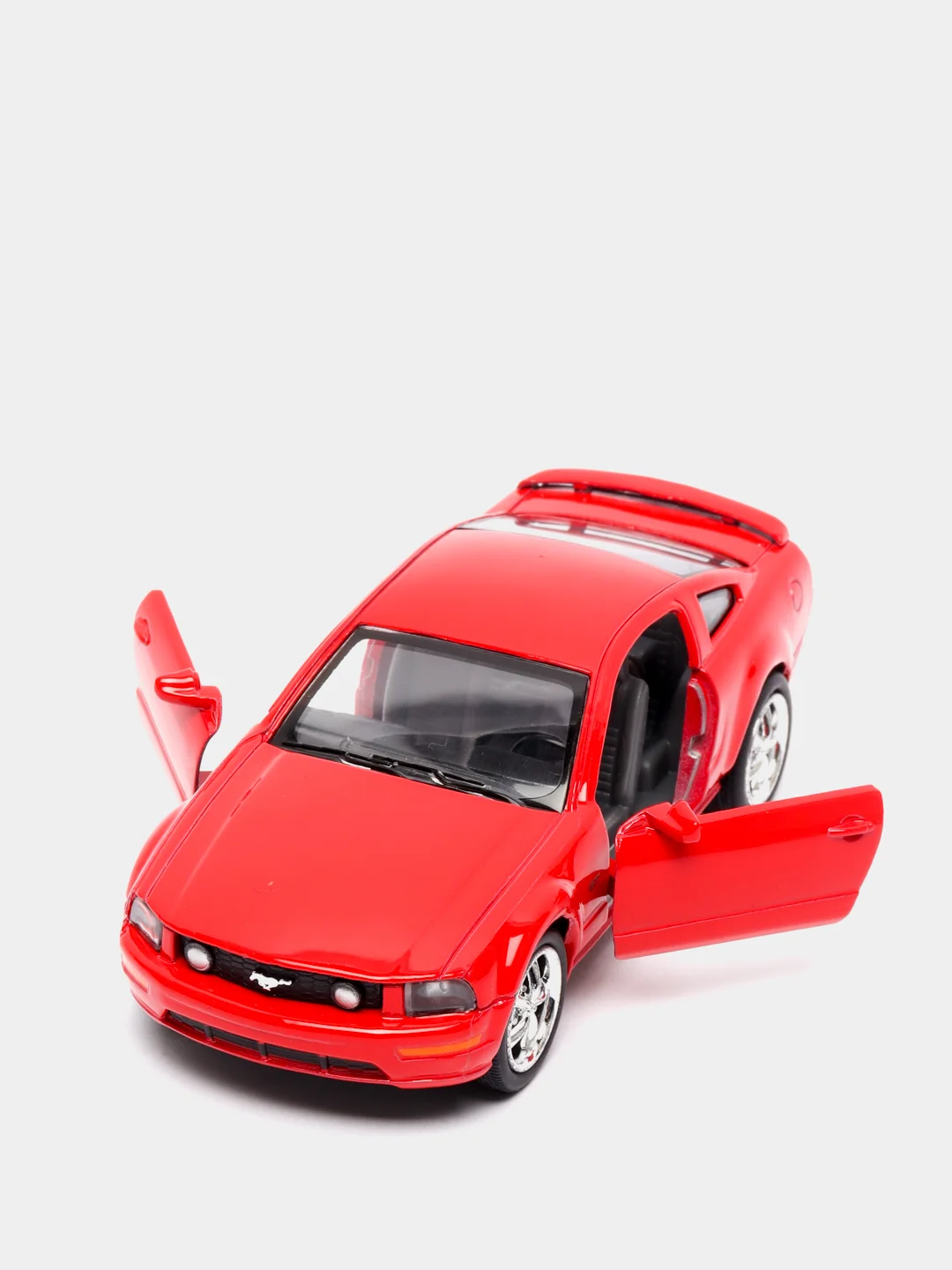 Красный металлическая машинка 1:38 Ford Mustang GT 2006 KT5091D