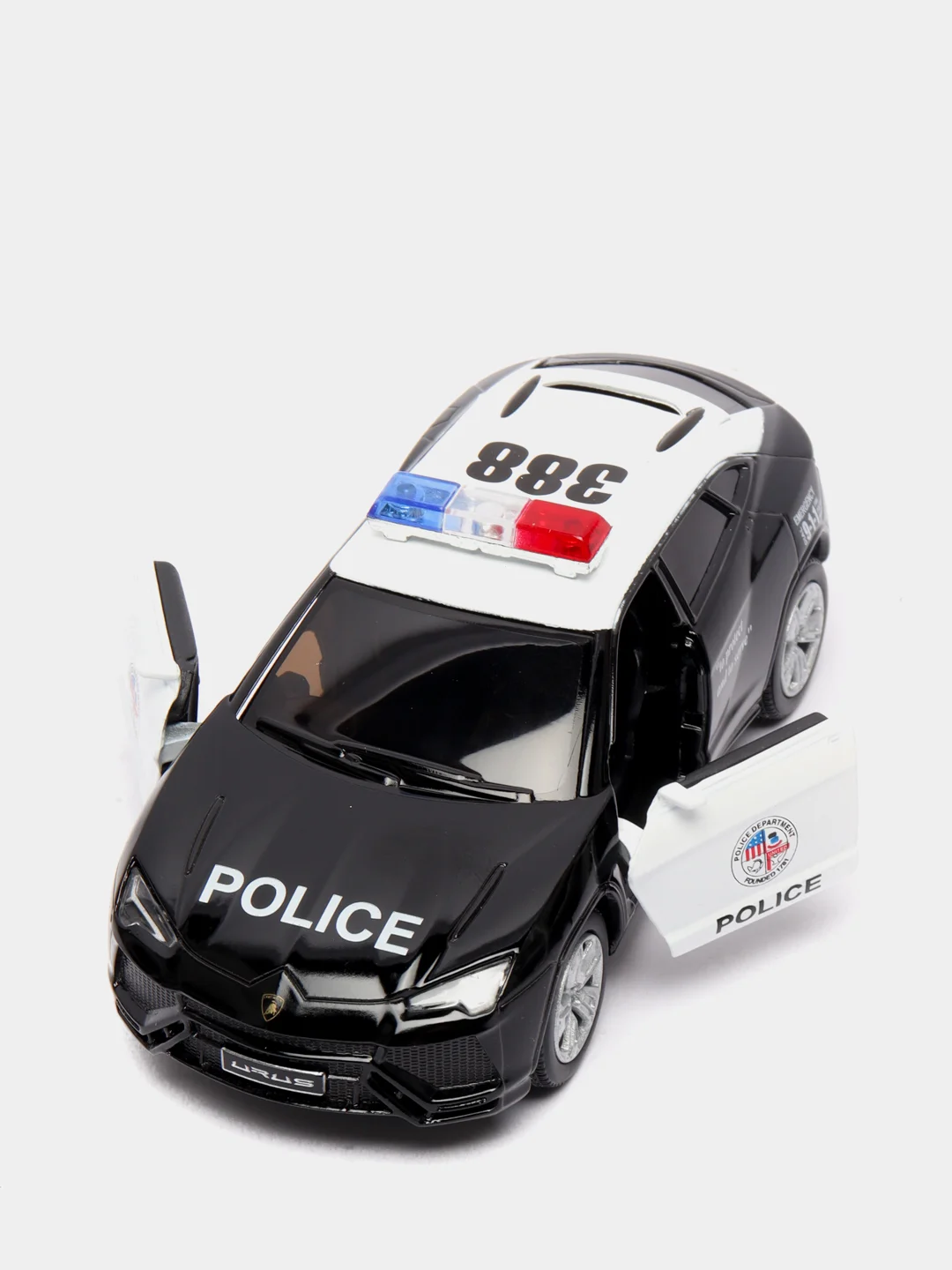 Металлическая машинка Lamborghini Urus (Police) KT5368DP
