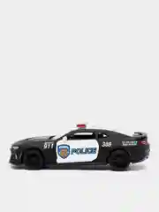 Черный металлическая машинка 1:38 Camaro ZL1 2017 (Police/ Firefighter) KT5399DPR