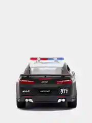 Черный металлическая машинка 1:38 Camaro ZL1 2017 (Police/ Firefighter) KT5399DPR
