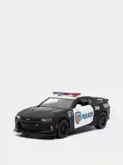 Черный металлическая машинка 1:38 Camaro ZL1 2017 (Police/ Firefighter) KT5399DPR