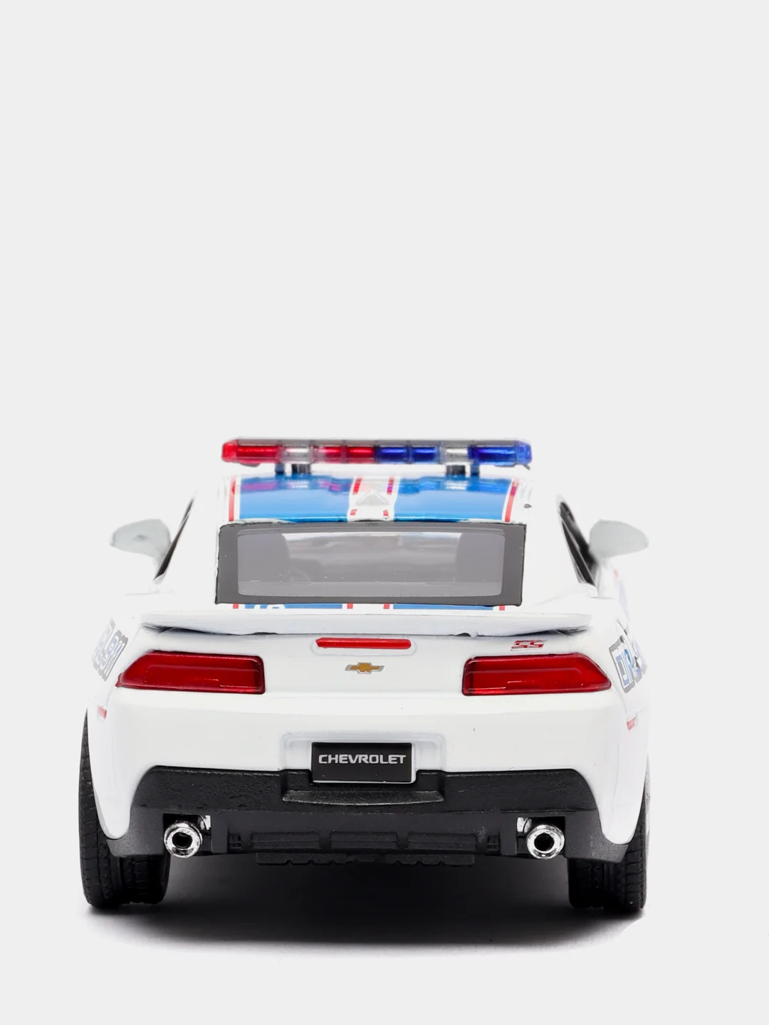 Металлическая машинка 1:38 Chevrolet Camaro 2014 (Полицейский/Пожарный) KT5383DPR
