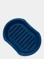 Синий мыльница со съёмной вставкой