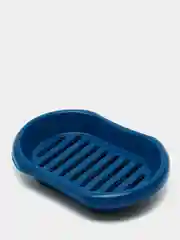 Синий мыльница со съёмной вставкой