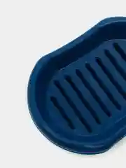 Синий мыльница со съёмной вставкой