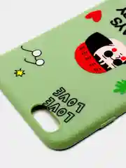 Оливковый чехол на iphone "Леон"