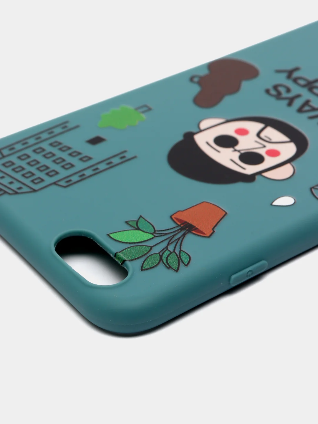 Морской чехол на iphone "Леон"