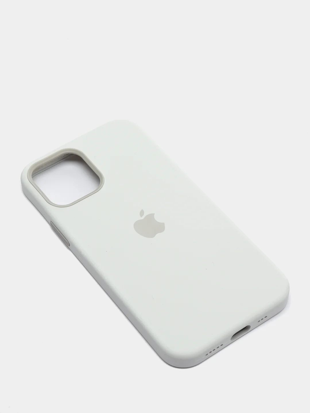 Бежевый чехол Silicone Case Premium для Apple iPhone 12 / 12 Pro